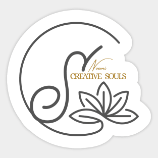 Noemi Creative Souls Gray Sticker